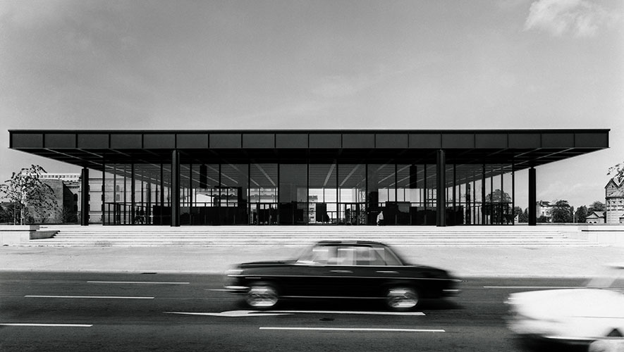 DEEDS.WORLD---Neue-Nationalgalerie-Potsdamer-Strasse-1968---Foto-Reinhard-Friedrich