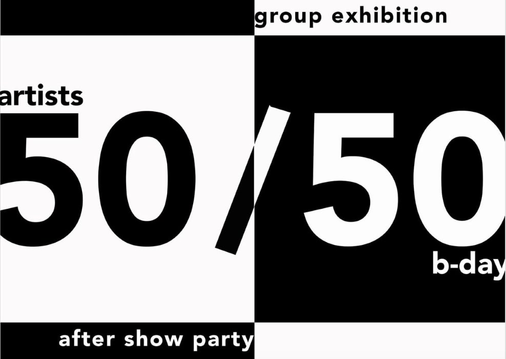 ART at Berlin - 50 50 group show - Logo