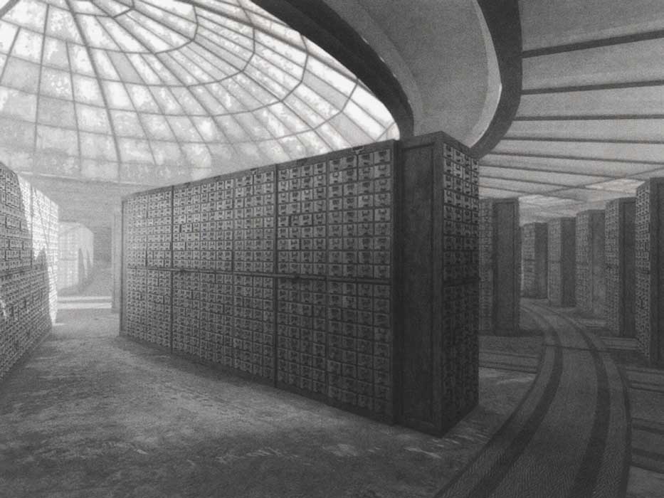 ART at Berlin - Courtesy of BORCH Gallery - Fiona Tan - Shadow Archive IV (detail) - 2019