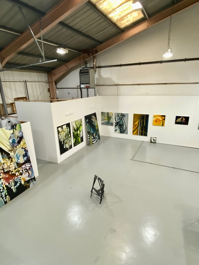 DEEDS - Clare Woods 1 - Artist Studio
