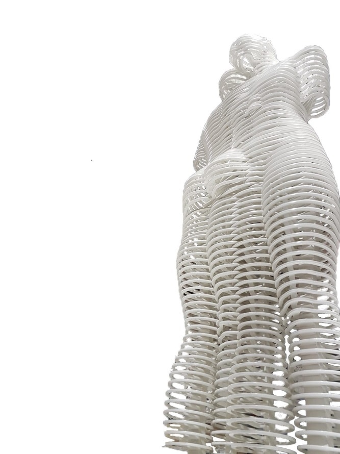 DEEDS WORLD - Courtesy of Galerie Kornfeld - Tamara Kvesitadze Man and Woman 2019