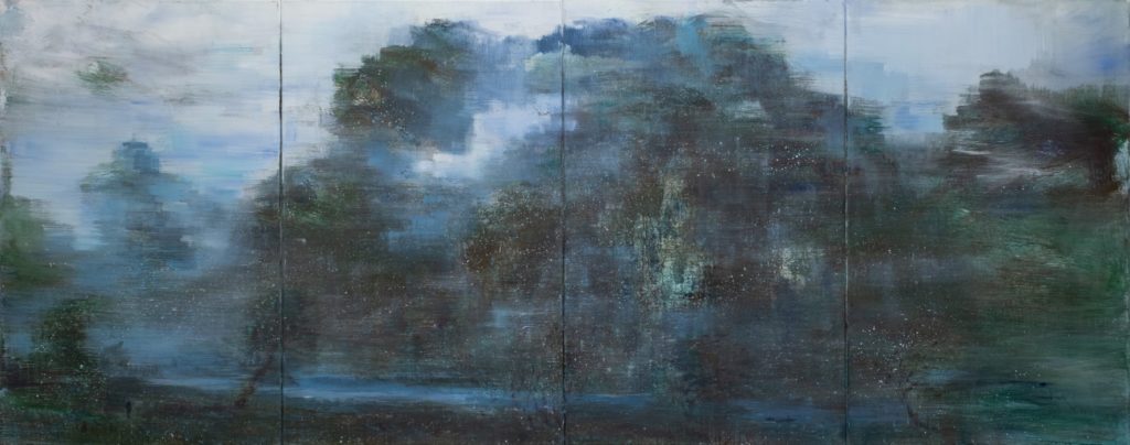 DEEDS WORLD - Interview Xianwei Zhu - To genossenen Nr 1 116 x 292 cm - 2020 - 2
